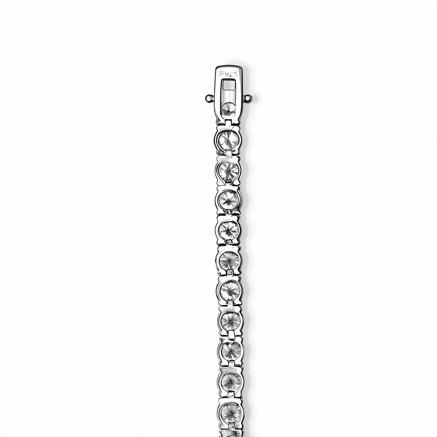 Tennis armband Clear/silver 5MM